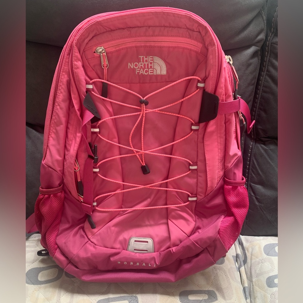 Pink Northface Borealis Backpack